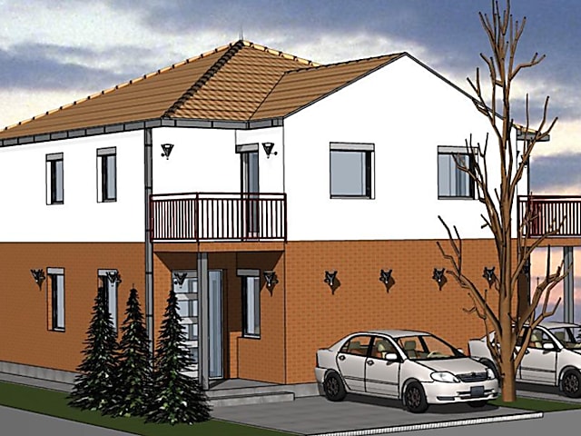 Budapest - Budafokon Új építésű ikerház eladó #4